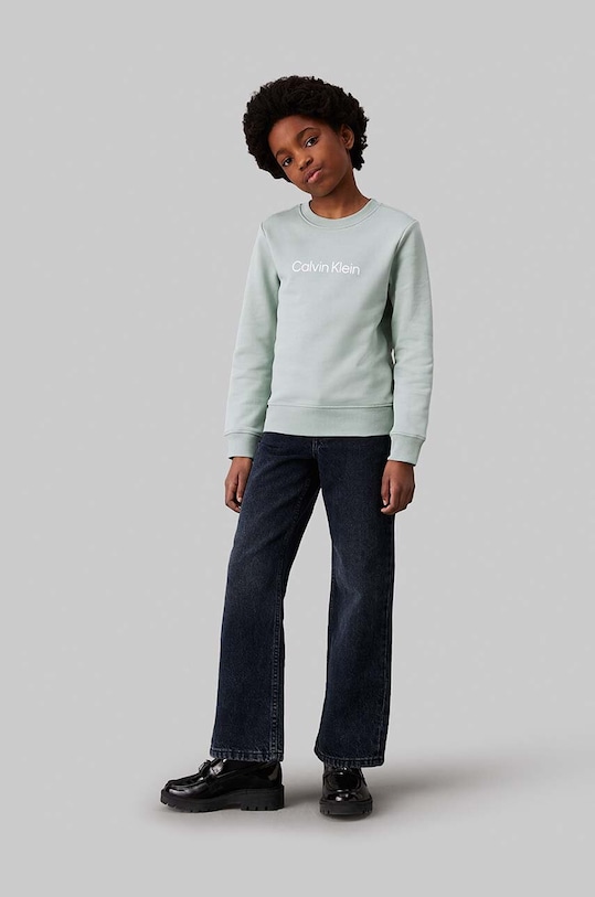 Calvin Klein Jeans bluza bawełniana dziecięca IU0IU00680.104.116.9BYH