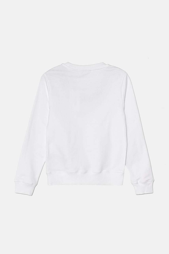 Chłopiec Calvin Klein Jeans bluza bawełniana dziecięca IU0IU00680.128.176.9BYH biały