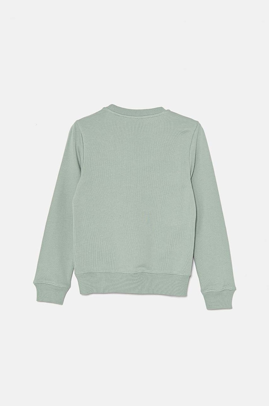 CHLAPEC Dětská bavlněná mikina Calvin Klein Jeans IU0IU00680.128.176.9BYH zelená
