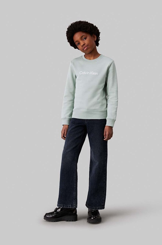 Dětská bavlněná mikina Calvin Klein Jeans IU0IU00680.128.176.9BYH