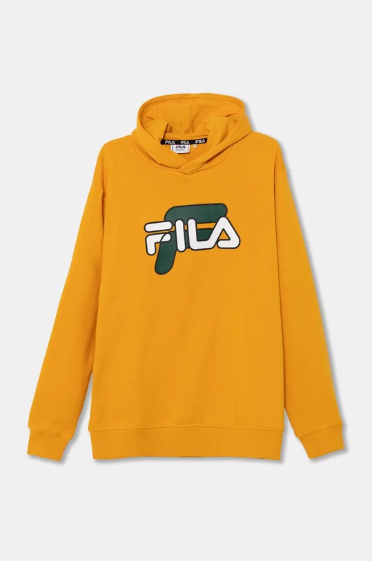Fila bluza dziecięca LOSSATAL z kapturem żółty FAT0584