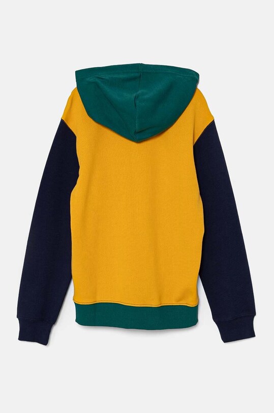 Детская хлопковая кофта United Colors of Benetton 3J68C203N.G.Seasonal жёлтый AW24