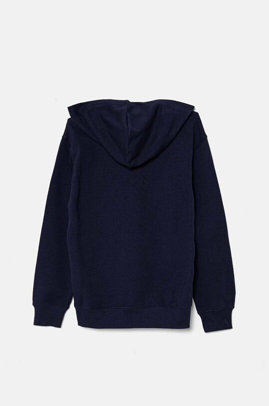 United Colors of Benetton hanorac de bumbac pentru copii 3J68C203N.G.Seasonal bleumarin AW24