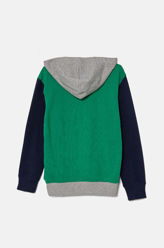 United Colors of Benetton bluza bawełniana dziecięca 3J68C203N.G.Seasonal zielony AW24