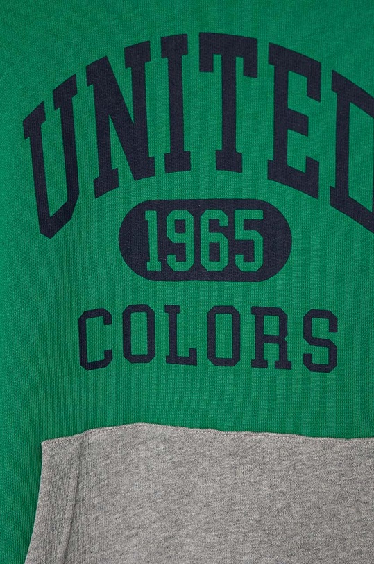 Chłopiec United Colors of Benetton bluza bawełniana dziecięca 3J68C203N.G.Seasonal zielony