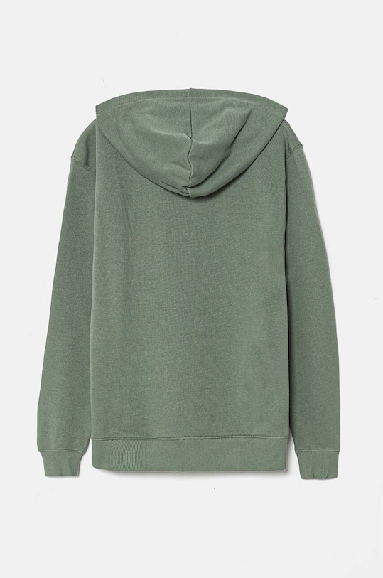 Dětská bavlněná mikina United Colors of Benetton 3J68C203N.G.Seasonal zelená AW24