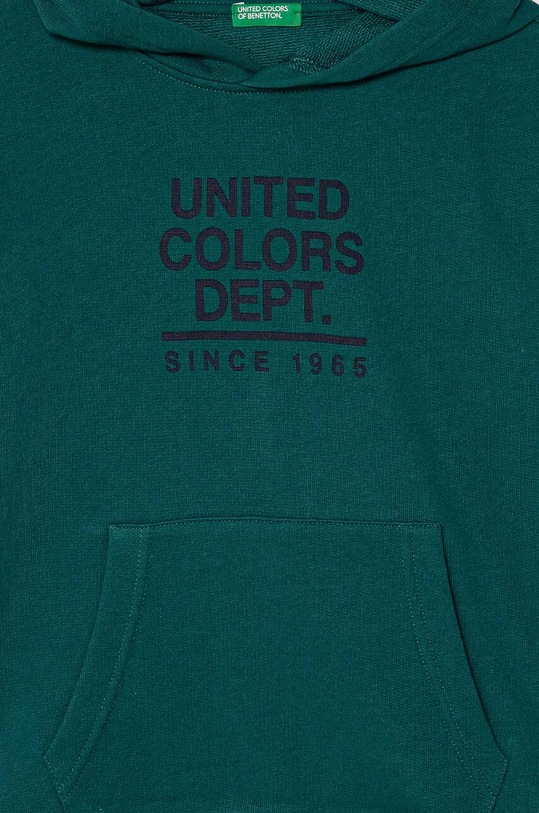Chłopiec United Colors of Benetton bluza bawełniana dziecięca 3J68C203N.G.Seasonal zielony