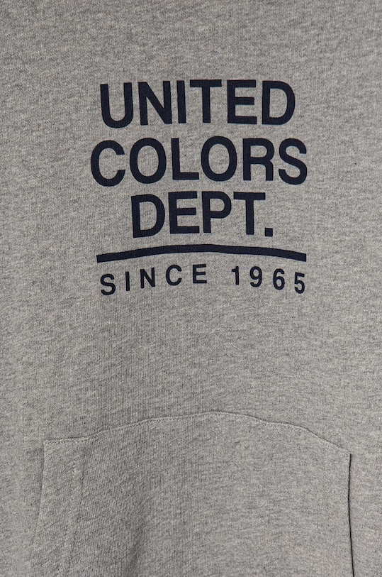 CHLAPEC Dětská bavlněná mikina United Colors of Benetton 3J68C203N.G.Seasonal šedá