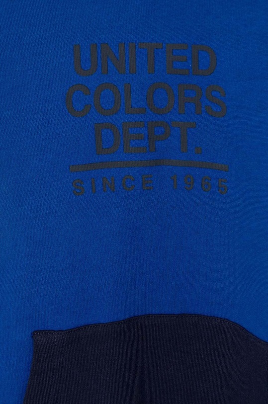 Chłopiec United Colors of Benetton bluza bawełniana dziecięca 3J68C203N.G.Seasonal niebieski