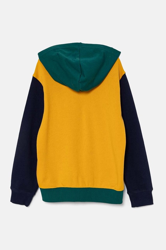 Παιδική βαμβακερή μπλούζα United Colors of Benetton 3J68C503X.G.Seasonal κίτρινο AW24