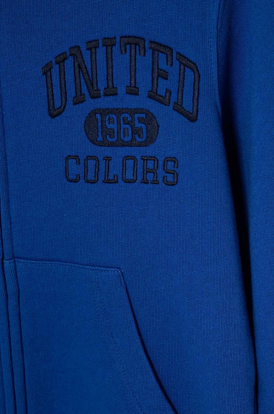 Chłopiec United Colors of Benetton bluza bawełniana dziecięca 3J68C503X.G.Seasonal niebieski