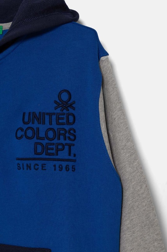 Chłopiec United Colors of Benetton bluza bawełniana dziecięca 3J68C503X.G.Seasonal granatowy