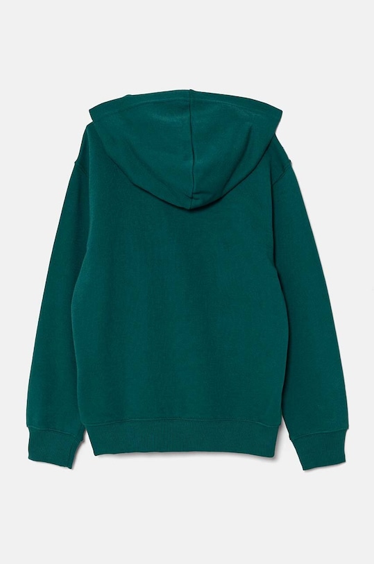 Παιδική βαμβακερή μπλούζα United Colors of Benetton 3J68C503X.G.Seasonal πράσινο AW24