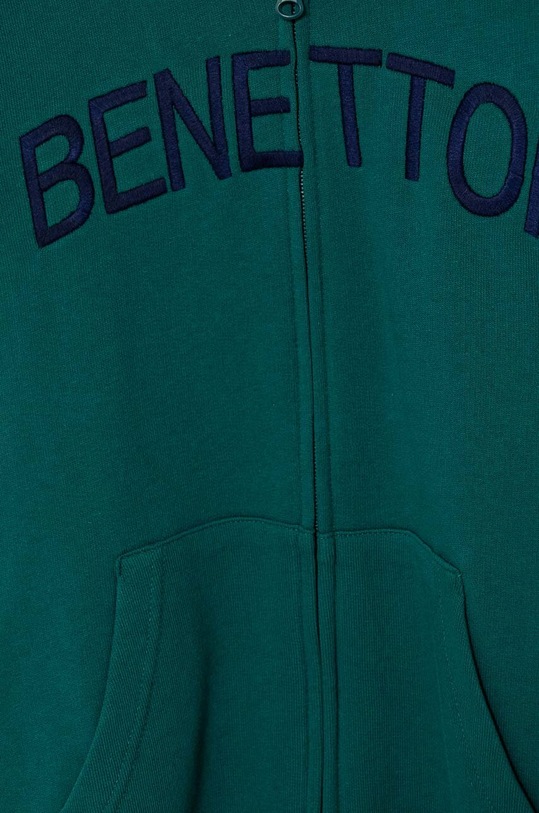 Αγορίστικα Παιδική βαμβακερή μπλούζα United Colors of Benetton 3J68C503X.G.Seasonal πράσινο