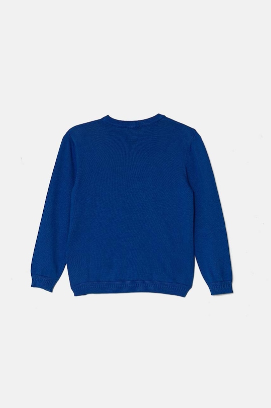 Παιδικό βαμβακερό πουλόβερ United Colors of Benetton 1294G100P.P.Seasonal μπλε AW24