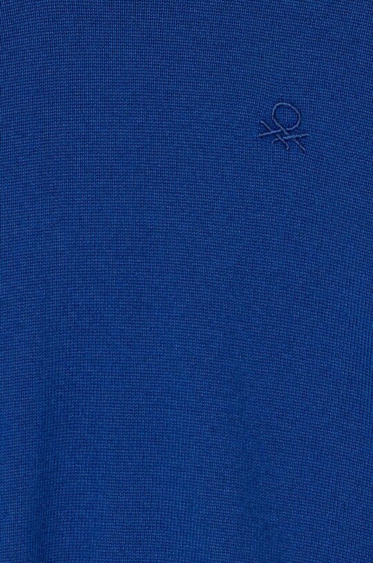 Хлопчик Дитячий бавовняний светр United Colors of Benetton 1294G100P.P.Seasonal блакитний