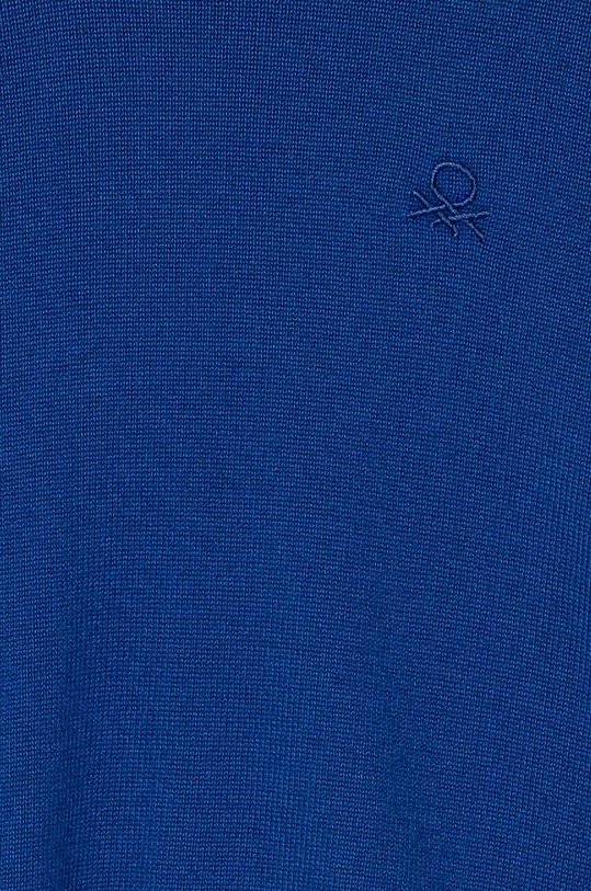 Αγορίστικα Παιδικό βαμβακερό πουλόβερ United Colors of Benetton 1294G100P.P.Seasonal μπλε