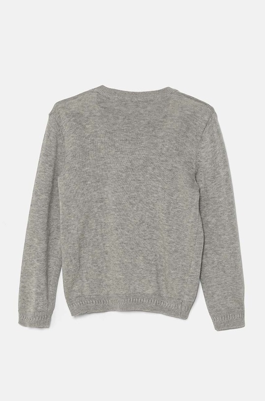 Παιδικό βαμβακερό πουλόβερ United Colors of Benetton 1294G100P.P.Seasonal γκρί AW24