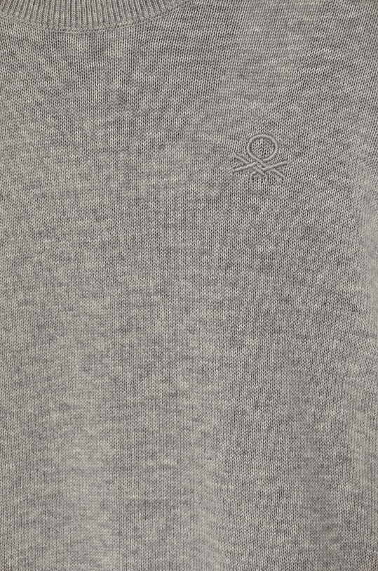 Мальчик Детский хлопковый свитер United Colors of Benetton 1294G100P.P.Seasonal серый