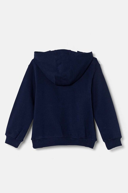 Дитяча бавовняна кофта United Colors of Benetton 3J68G200Q.P.Seasonal темно-синій AW24