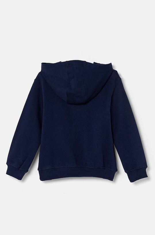 Dětská bavlněná mikina United Colors of Benetton 3J68G200Q.P.Seasonal námořnická modř AW24