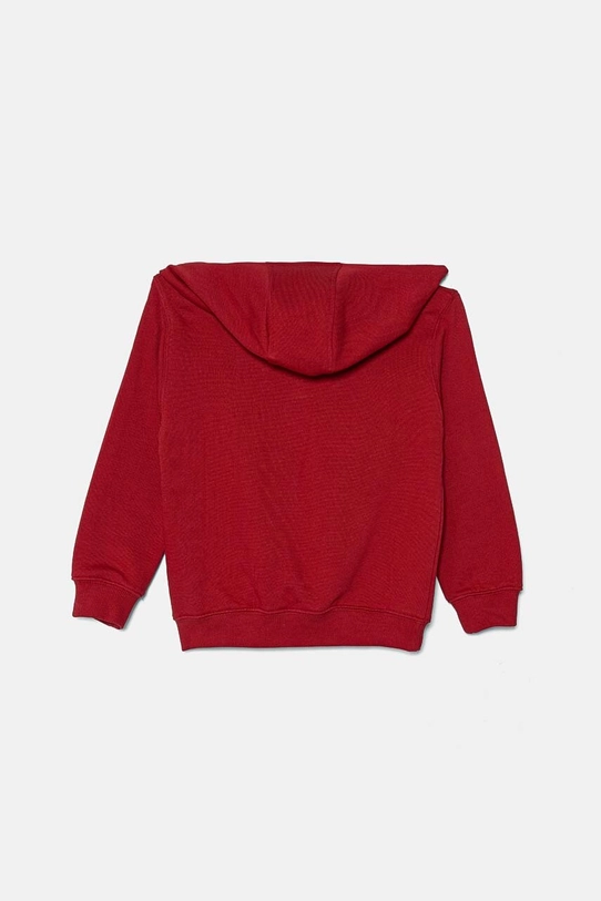 Detská bavlnená mikina United Colors of Benetton 3J68G200Q.P.Seasonal burgundské AW24