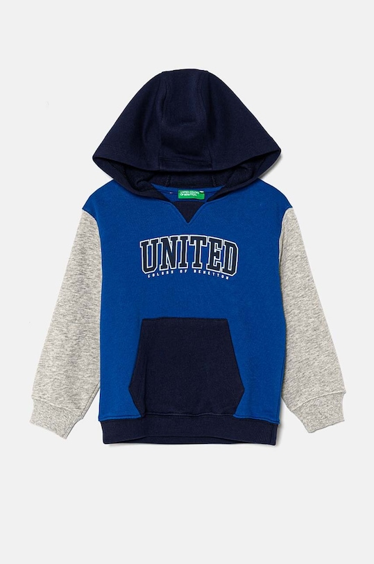 Detská bavlnená mikina United Colors of Benetton bavlna viacfarebná 3J68G200Q.P.Seasonal