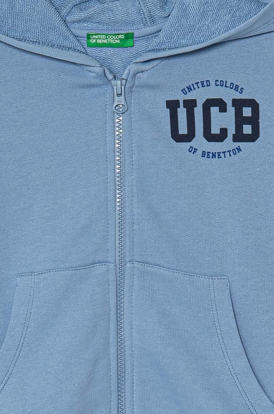 Chłopiec United Colors of Benetton bluza bawełniana dziecięca 3J68G5034.P.Seasonal niebieski