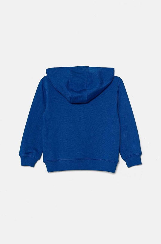 United Colors of Benetton hanorac de bumbac pentru copii 3J68G5034.P.Seasonal albastru AW24