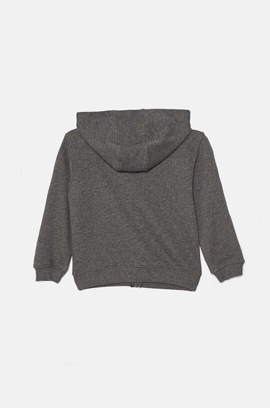 Детски памучен суичър United Colors of Benetton 3J68G5034.P.Seasonal сив AW24