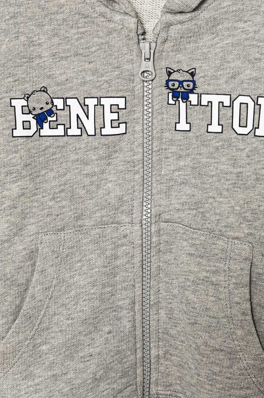 Chłopiec United Colors of Benetton bluza bawełniana dziecięca 3J68G5034.P.Seasonal szary