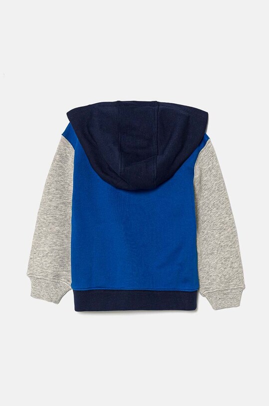 United Colors of Benetton hanorac de bumbac pentru copii 3J68G5034.P.Seasonal albastru AW24
