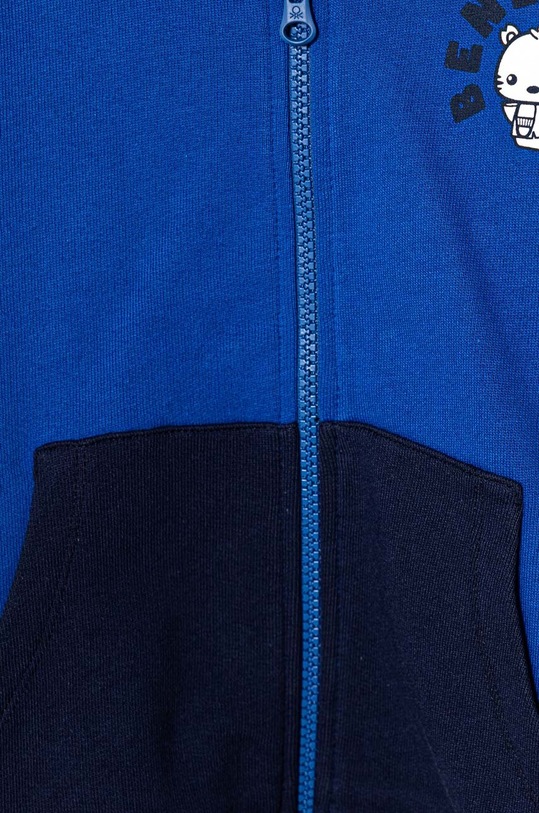 Αγορίστικα Παιδική βαμβακερή μπλούζα United Colors of Benetton 3J68G5034.P.Seasonal μπλε