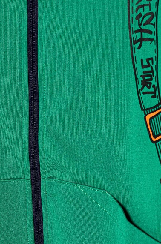 Băieți United Colors of Benetton bluza copii 330SG5038.P.Seasonal verde