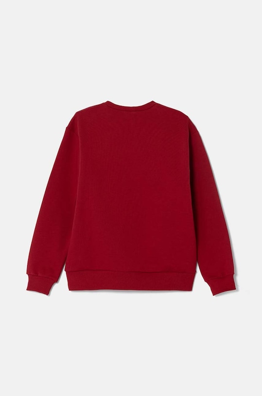 United Colors of Benetton hanorac de bumbac pentru copii 3FWYC10K6.G.Seasonal burgundia AW24