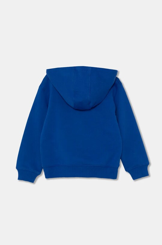 United Colors of Benetton hanorac de bumbac pentru copii 3FWYG5039.P.Seasonal albastru AW24
