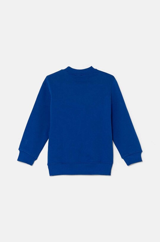 Детская хлопковая кофта United Colors of Benetton 3FWYG10FN.P.Seasonal тёмно-синий AW24