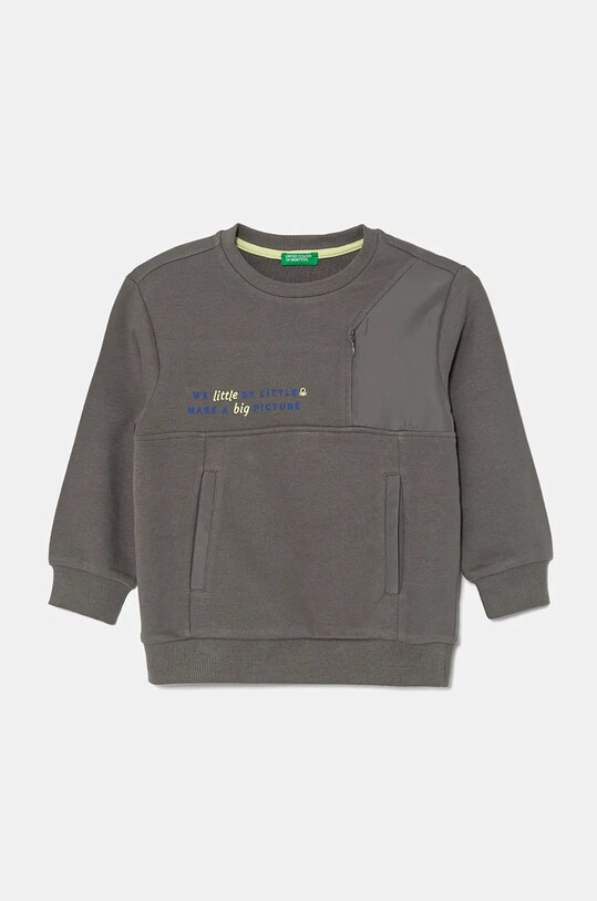 Детская кофта United Colors of Benetton остальные серый 3WNCG200T.P.Seasonal