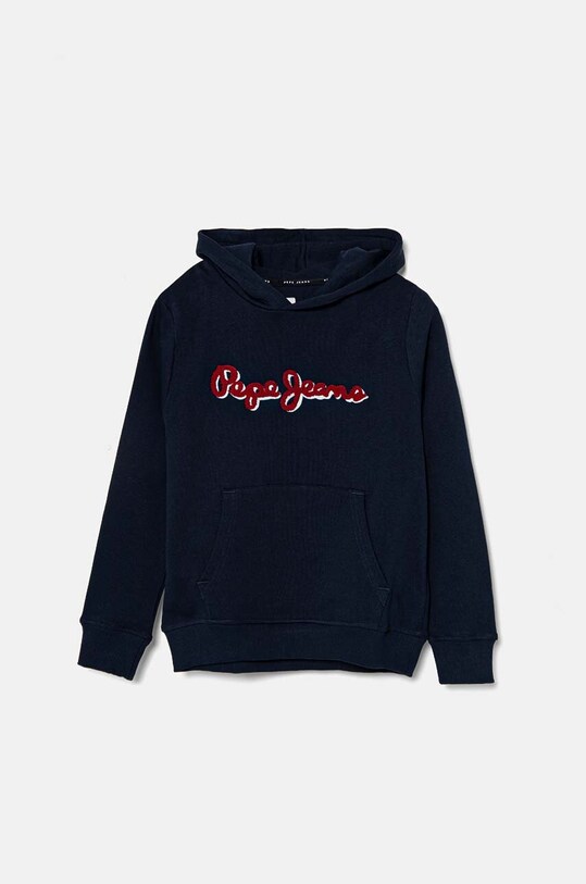 Pepe Jeans bluza dziecięca NEW LAMONTY HOODIE pozostałe granatowy PB581614