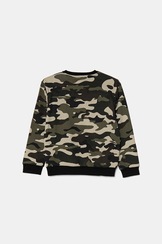 Detská bavlnená mikina Guess L4BQ01.KAD73.9BYH zelená AW24