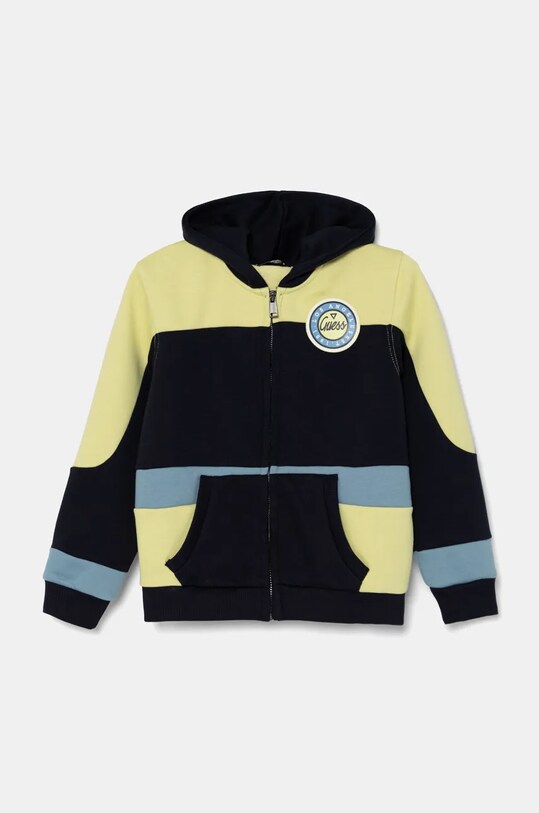 Dječja dukserica Guess Planet friendly plava L4BQ22.KCKF2.9BYH