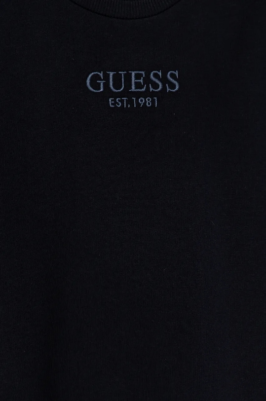 Chłopiec Guess bluza bawełniana dziecięca L4BQ28.KAV33.9BYH granatowy