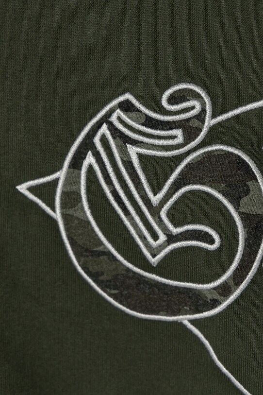 Chlapec Detská bavlnená mikina Guess N4BQ00.KAD74.9BYH zelená