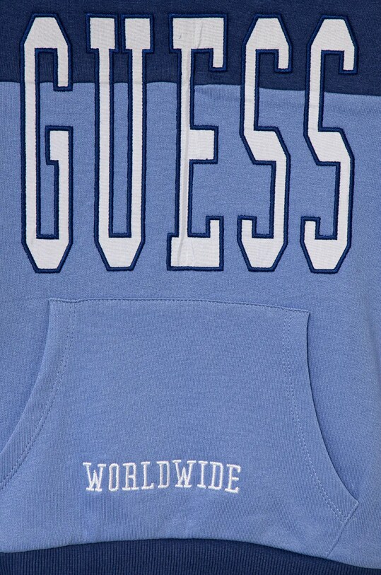 Хлопчик Дитяча бавовняна кофта Guess N4BQ10.KAX73.9BYH блакитний