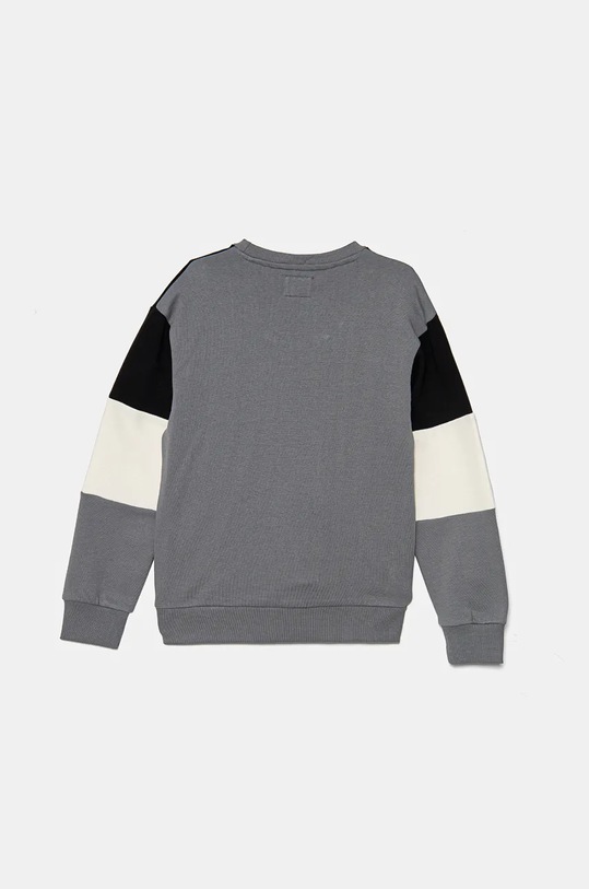 Detská bavlnená mikina Guess N4BQ10.KAX73.9BYH sivá AW24