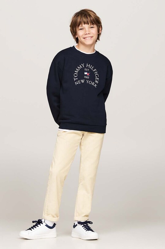Αγορίστικα Παιδική μπλούζα Tommy Hilfiger KB0KB09192.9BYH.128.176 σκούρο μπλε