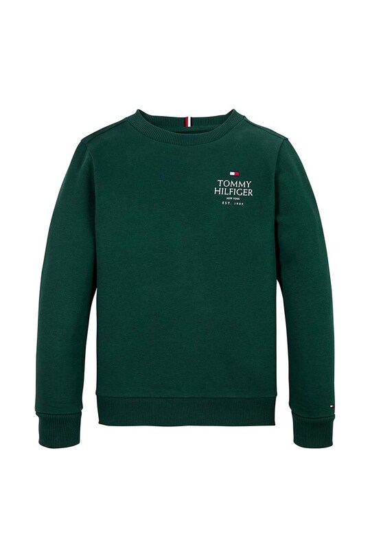 Детская кофта Tommy Hilfiger KB0KB09194.9BYH.128.176 зелёный AW24