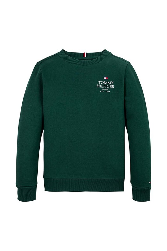 Tommy Hilfiger bluza dziecięca KB0KB09194.9BYH.128.176 zielony AW24