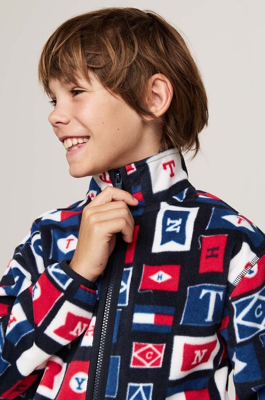 Dečki Otroški pulover Tommy Hilfiger KB0KB09378.9BYH. modra