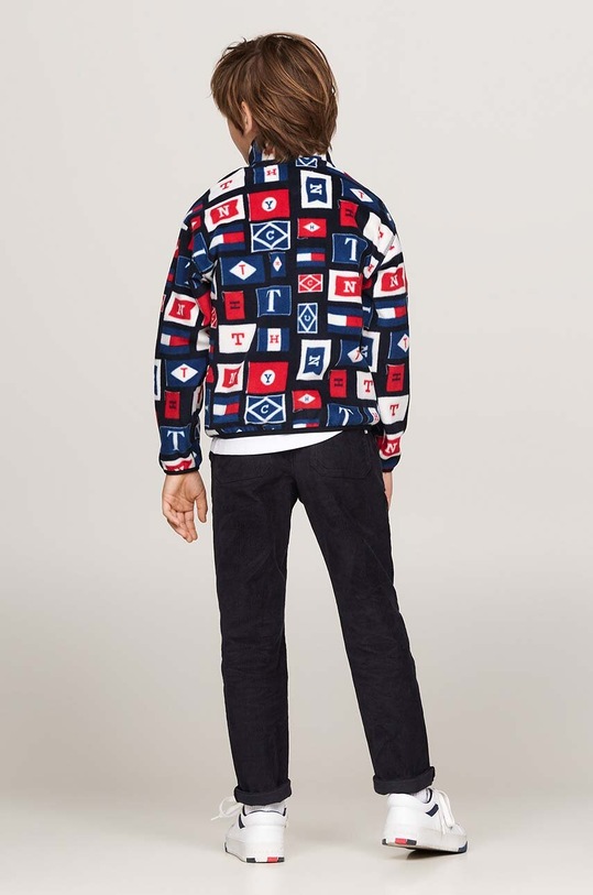 Tommy Hilfiger bluza dziecięca KB0KB09378.9BYH. niebieski